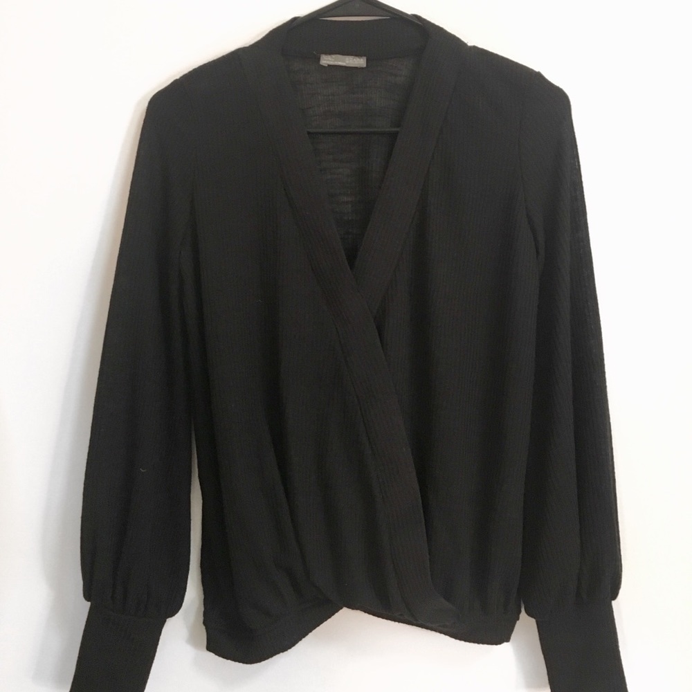 Zara’s V neck long sleeves top